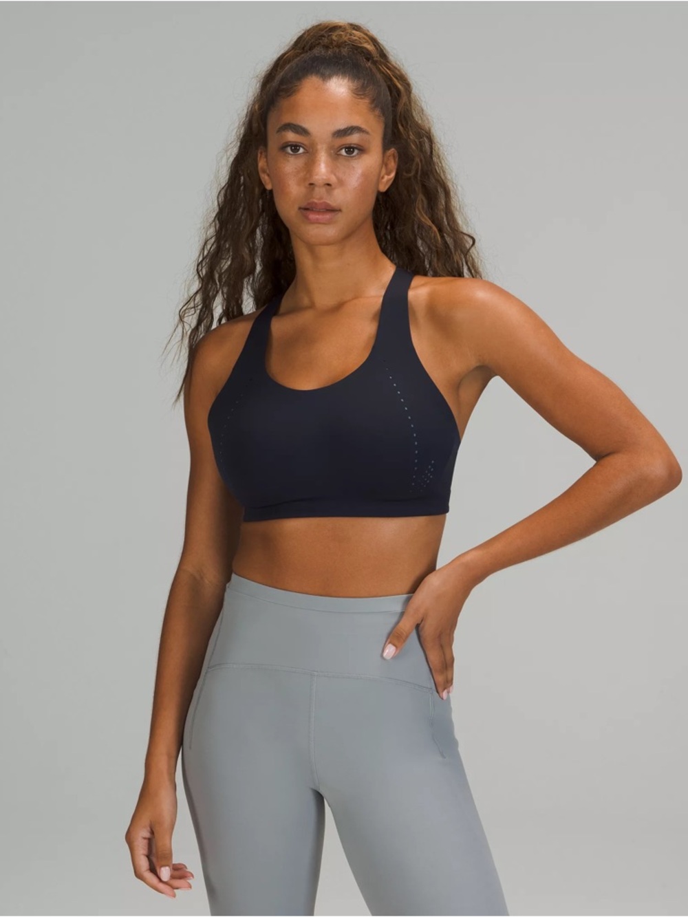 Lululemon AIRSUPPORT BRA *HIGH SUPPORT, True Navy, 36C